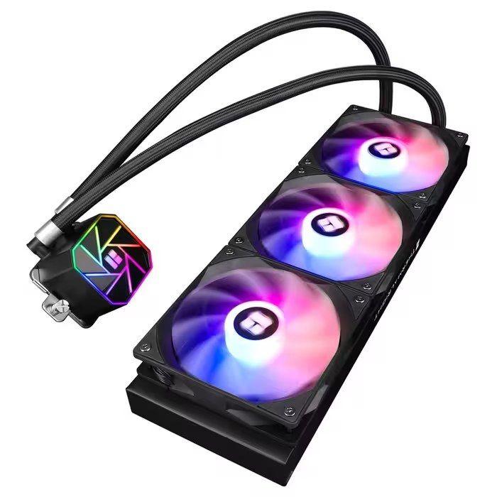 Water Cooler CPU AIO THERMALRIGHT Aqua Elite V3 ARGB (120 mm - 1500 RPM - RGB multicolorida - Preto)