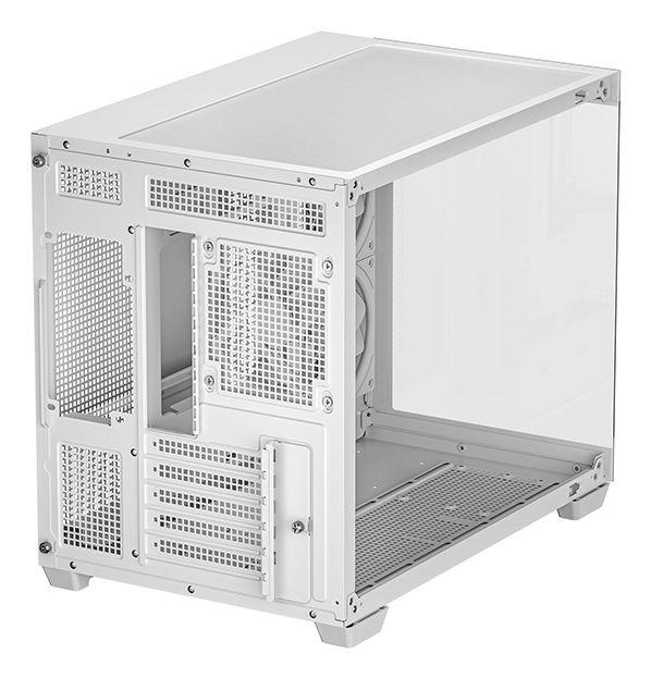 Caixa PC DEEPCOOL CG330 3F WH (Mini-ITX, Micro-ATX, BTF - Torre - ABS, SPCC, vidro temperado - Branco) — miniatura 6