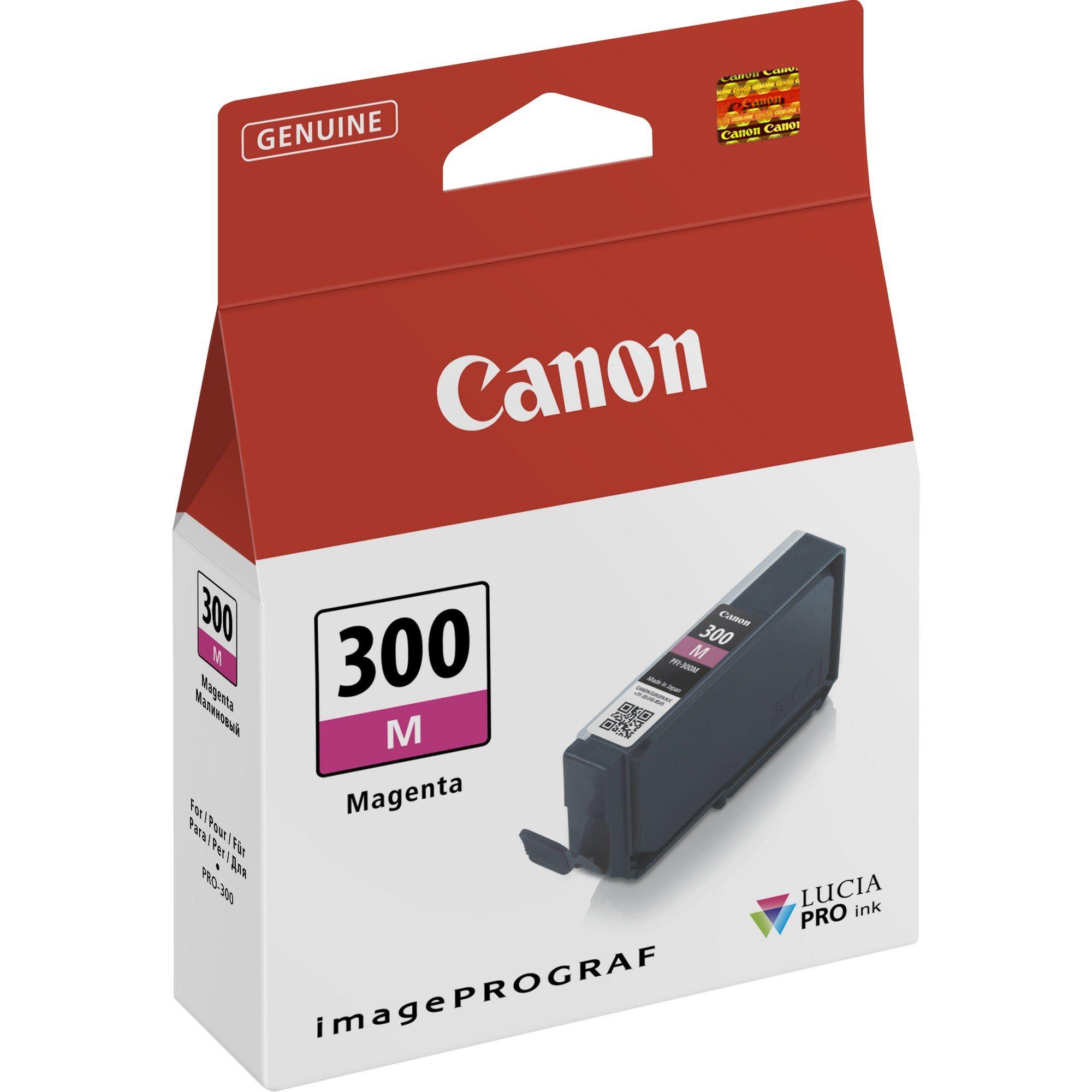 Tinteiro CANON PFI-300 M (735 páginas - Magenta)