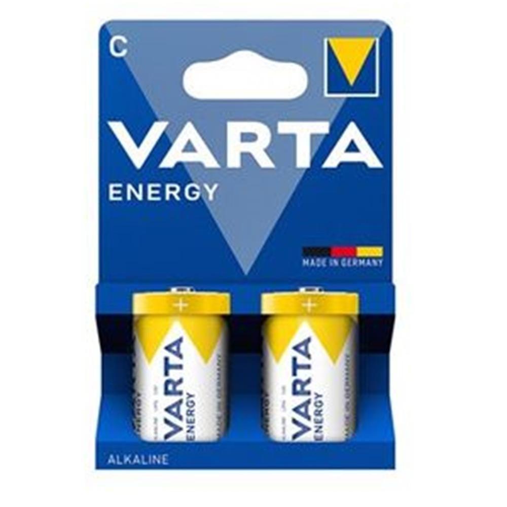 Pilhas Alcalinas VARTA Energy LR-14/C (Azul e Amarelo)
