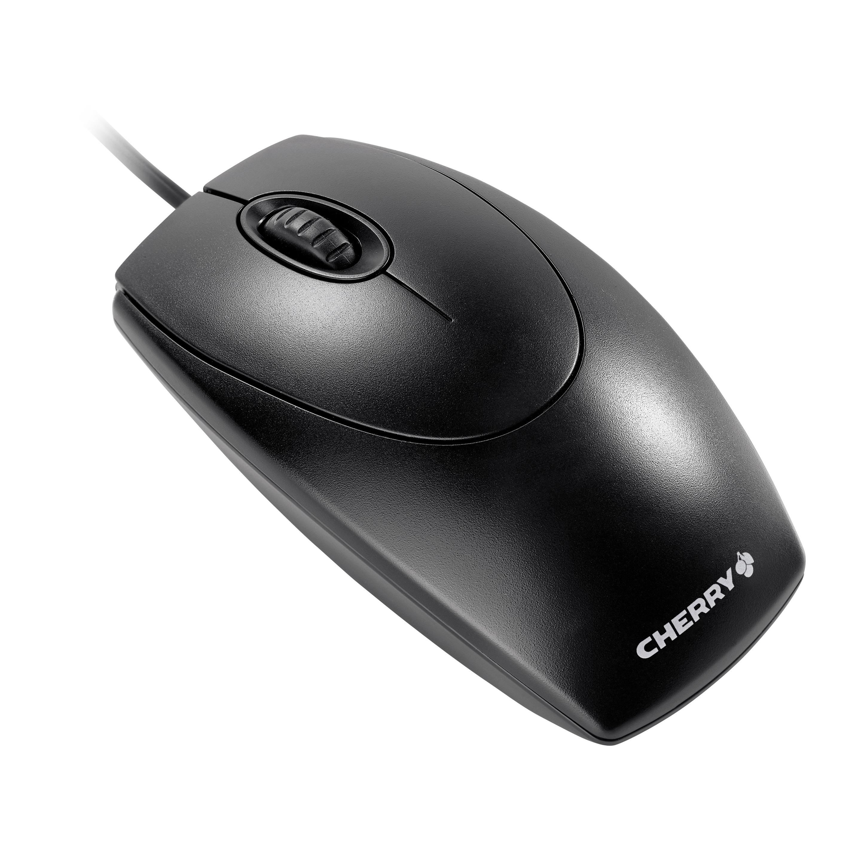 Rato CHERRY M-5450 (Ambidestro - 1000 DPI - Ótico - Preto)