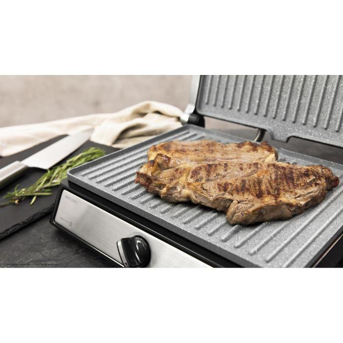 Grelhador Elétrico CECOTEC Rock'nGrill 2400 UltraRapid (Altura 14,5 cm - Prateado) — miniatura 4