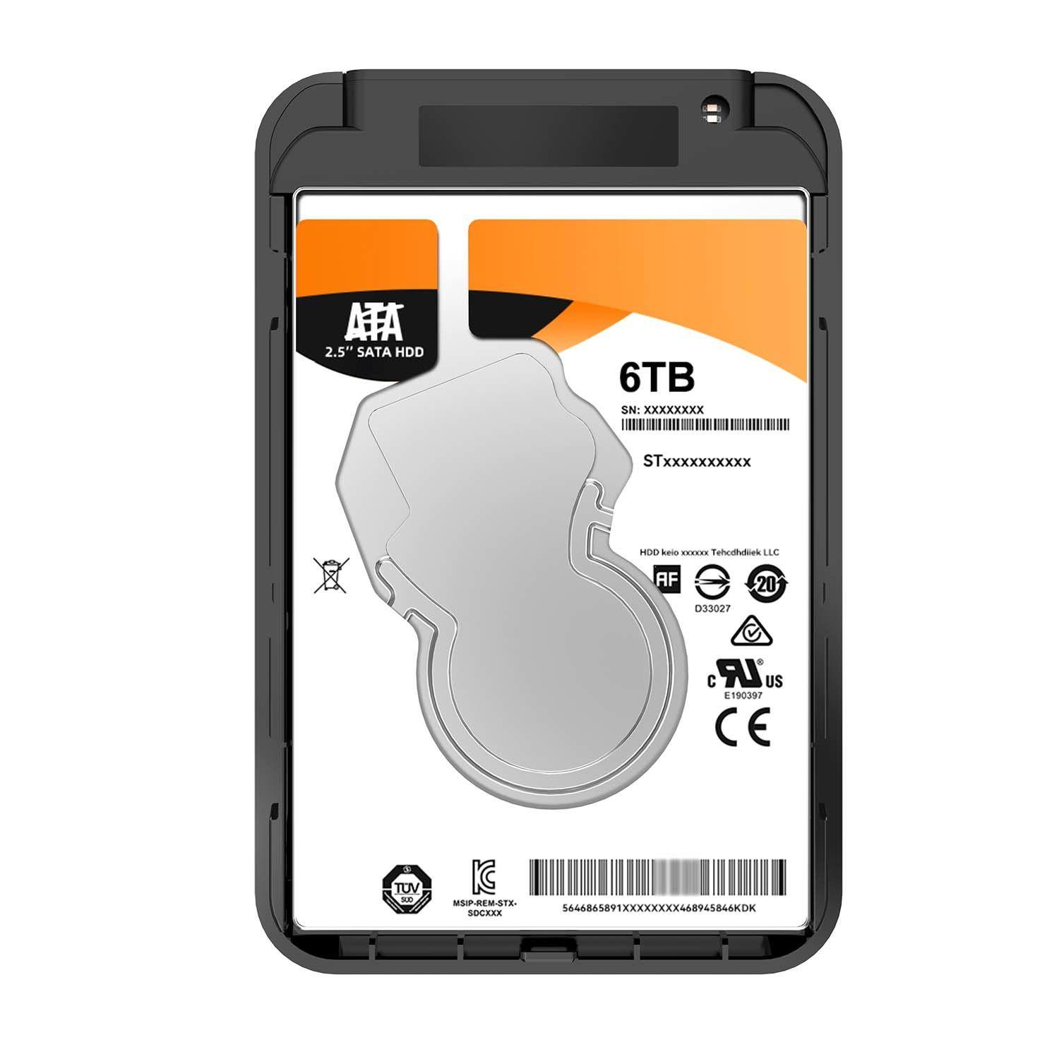 Caixa Externa AISENS ASE-2521B (2,5" - Preto) — miniatura 3