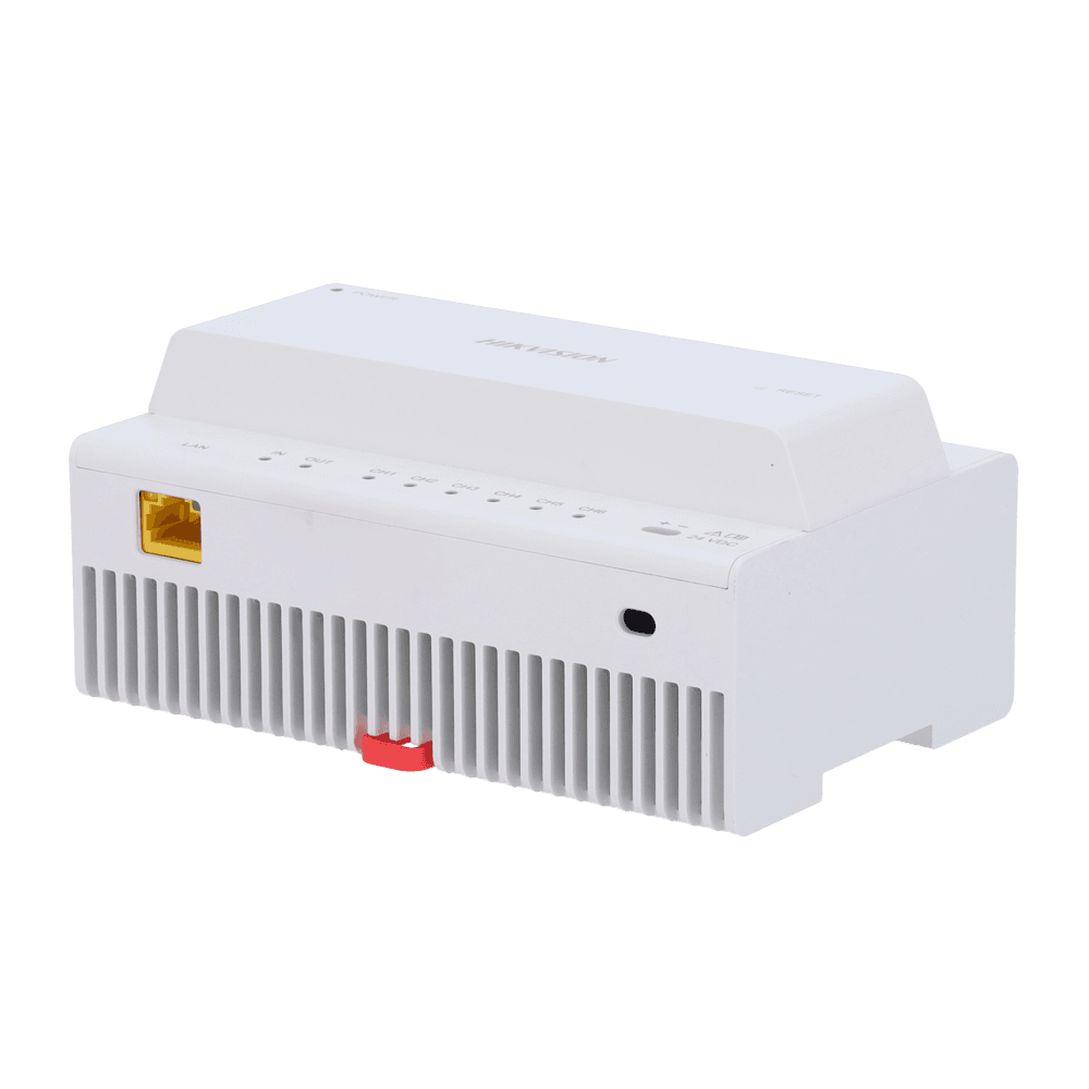 Conversor 2 Fios para IP HIKVISION DS-KAD706Y-S (6 Canais - TCP/IP RJ45)