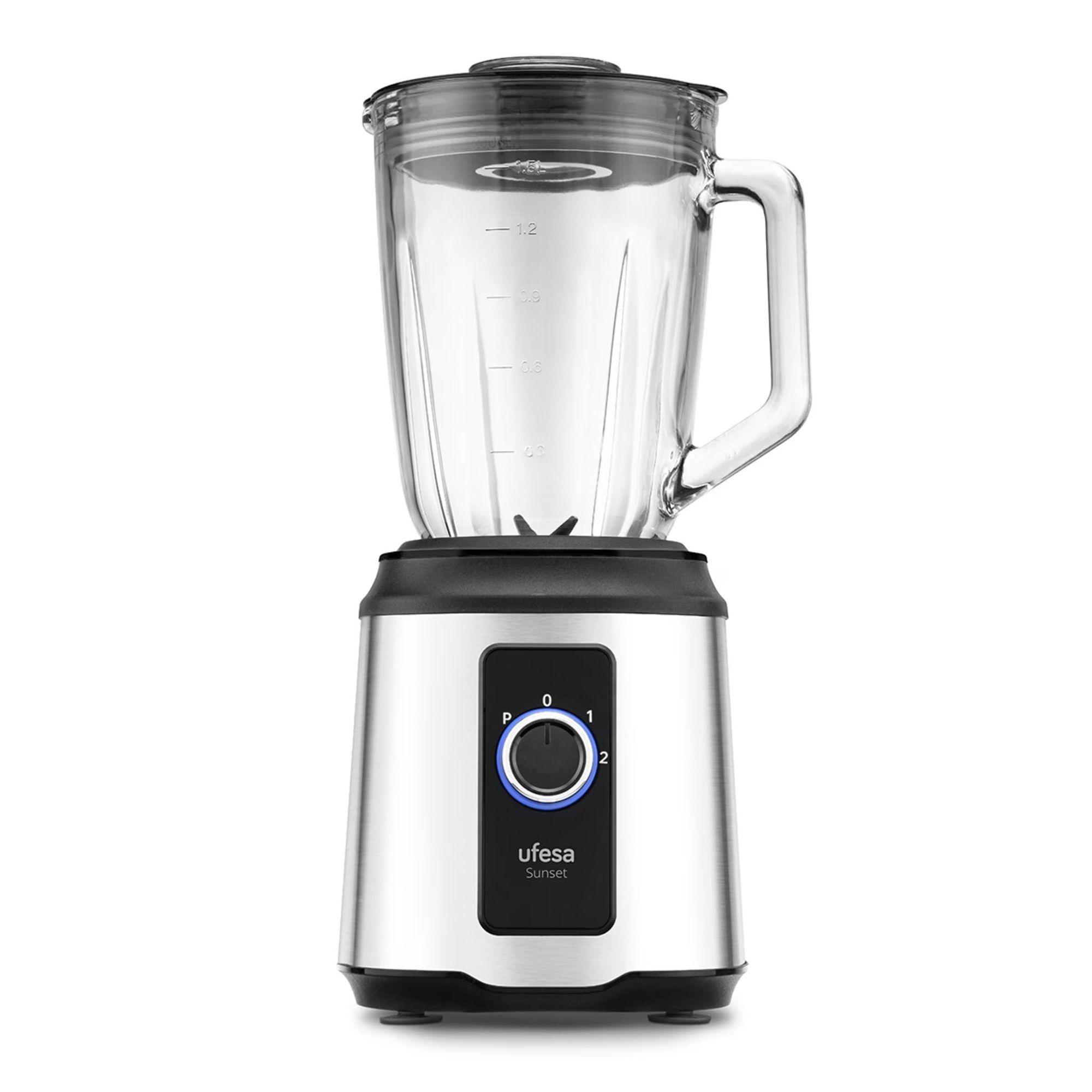 Liquidificadora UFESA Sunset (1600 W - 1,5 L - Preto/Inox)