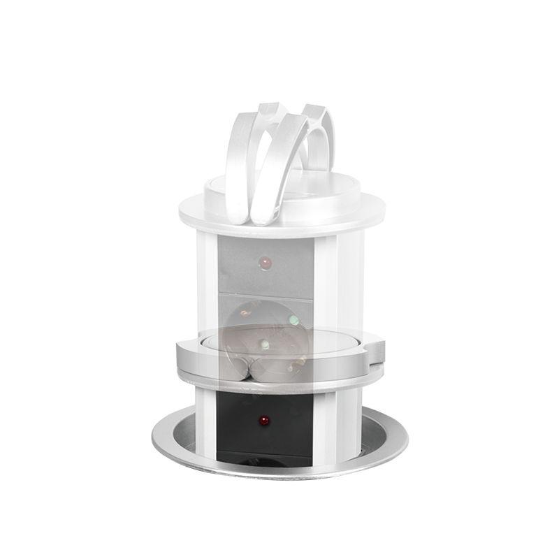 Bloco de Tomadas de Encastrar LOGILINK LPS235A (1,8 m - Preto e Prateado) — miniatura 8