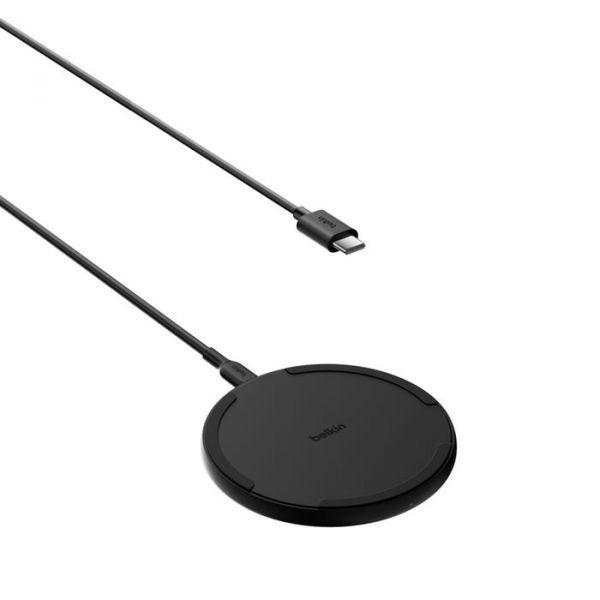 Base de Carregamento Sem Fios BELKIN WIA012HQBK (USB Type-C - Smartphone - Preto), miniatura 2