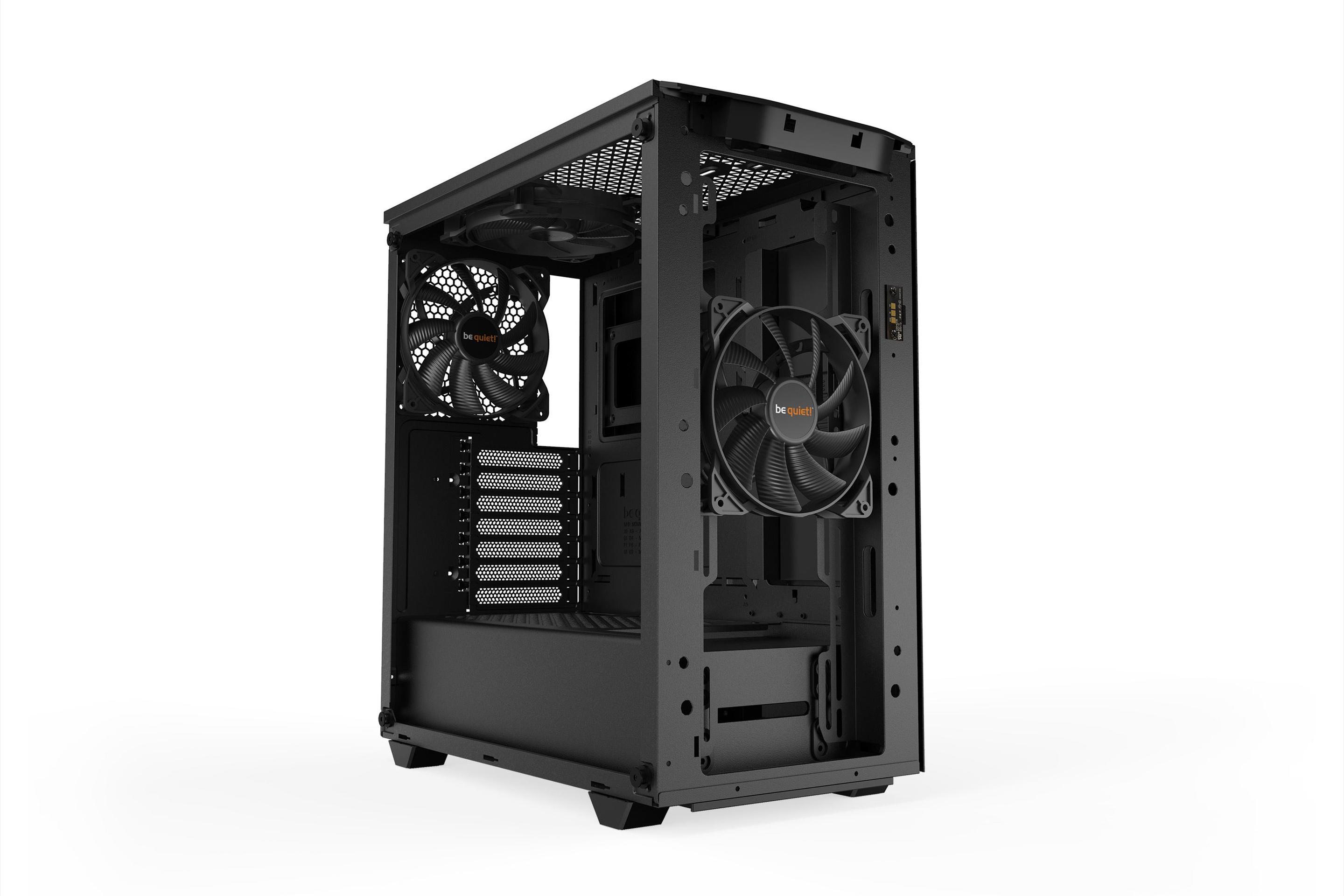Caixa PC BE QUIET! Pure Base 500DX (ATX, PS/2 - Midi Tower - ATX, micro ATX, Mini-ATX - Preto), miniatura 3