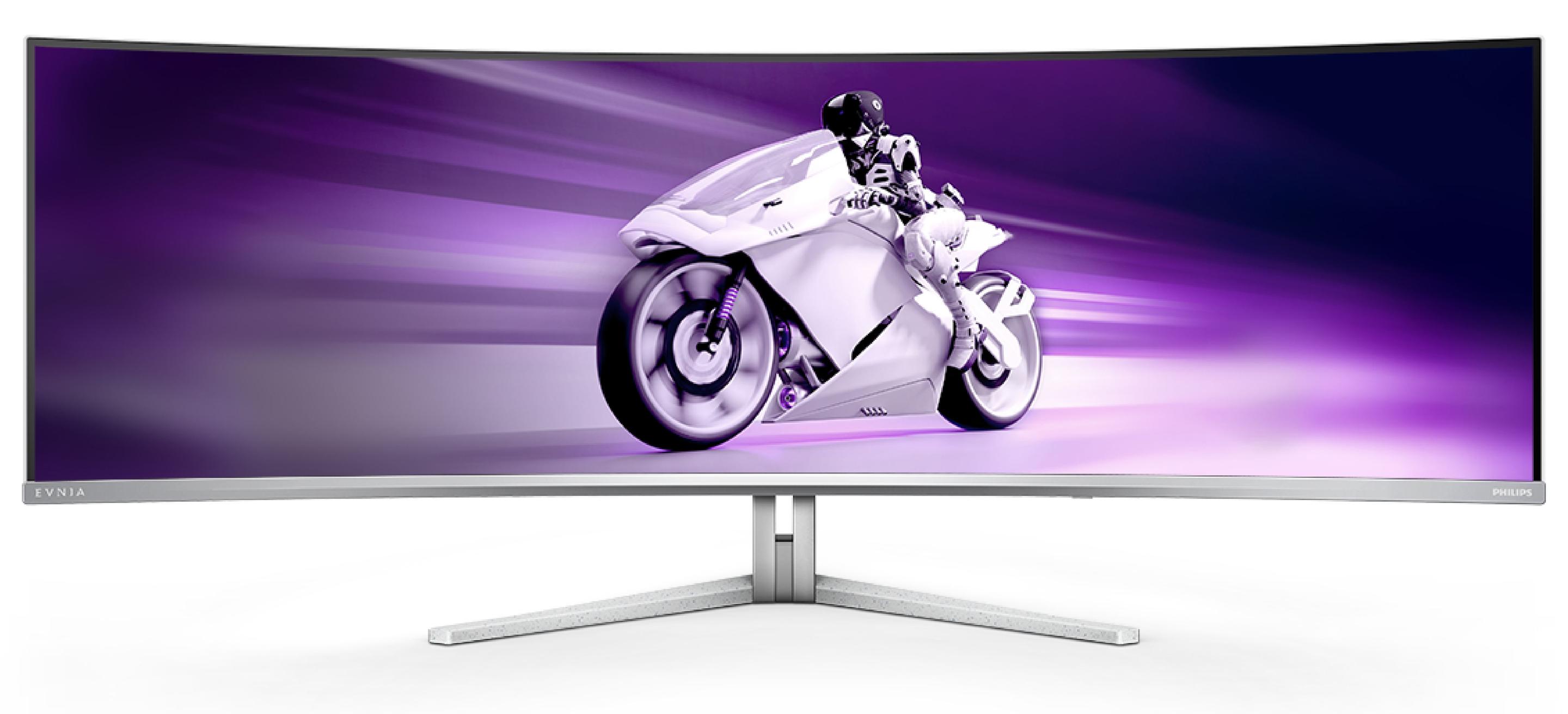 Monitor PHILIPS Evnia 49M2C8900/00 (48,9" - OLED - 240 Hz - Branco) — miniatura 6