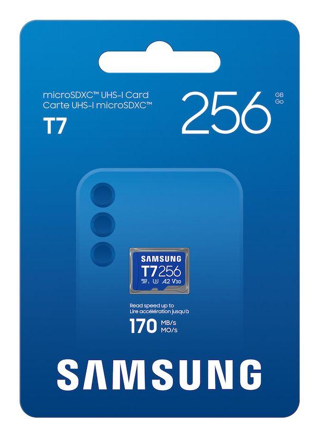 Cartão de Memória SAMSUNG T7 Pro Ultimate (256GB - até 170 MB/s - Azul), miniatura 4