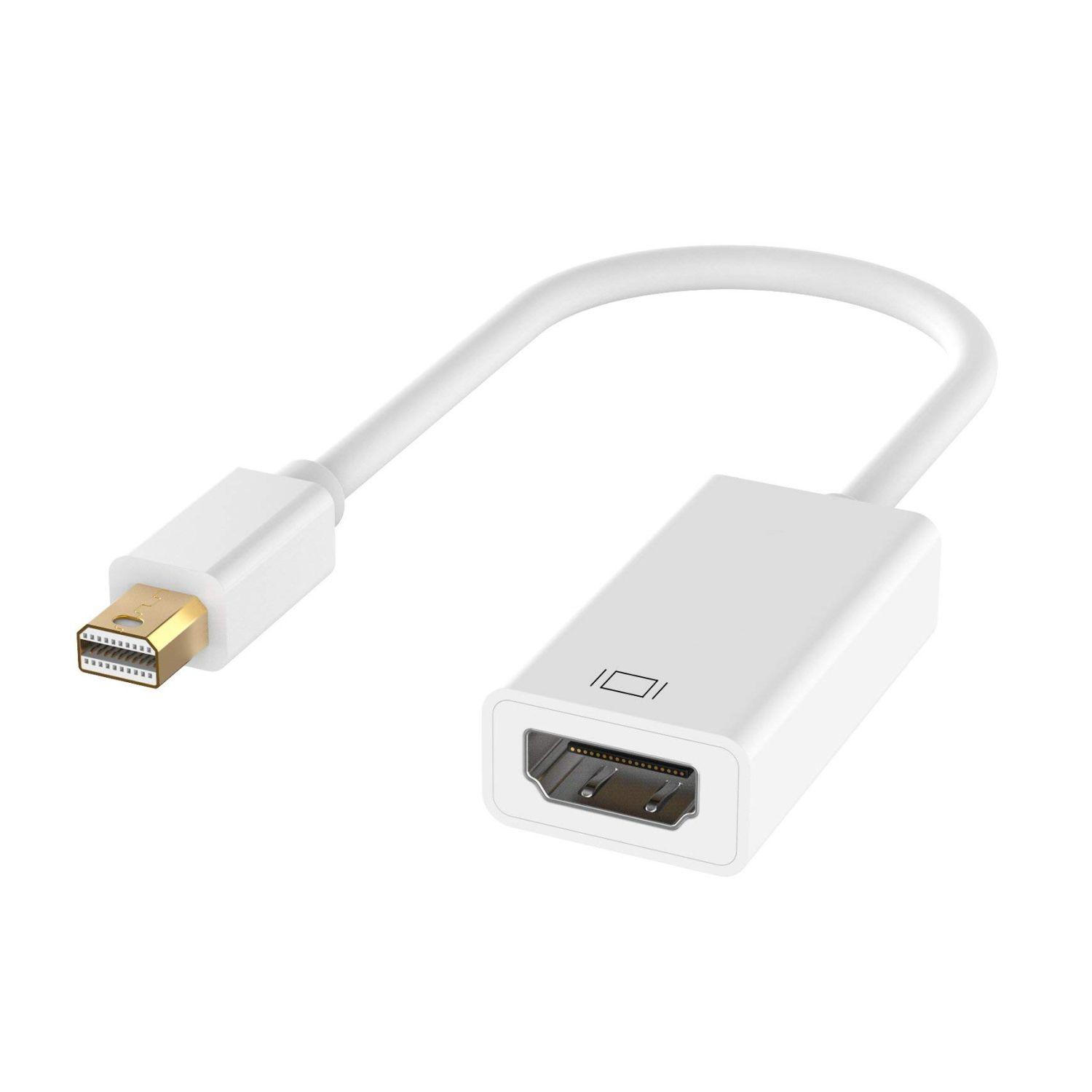 Adaptador Mini DisplayPort para HDMI EWENT EC1451 (0,15 m - Mini DisplayPort - Branco)
