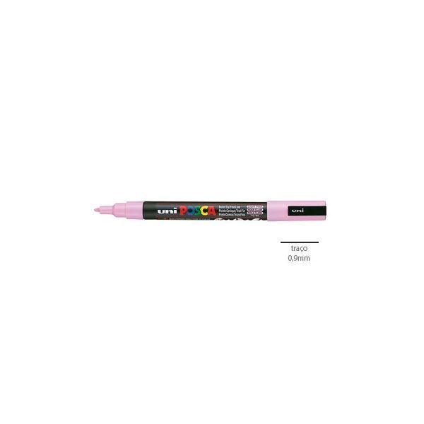 Marcador de Pintura POSCA PC-3M (Plástico - Rosa Claro) — miniatura 2