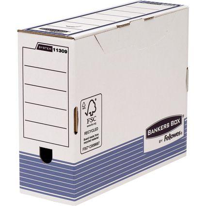 Caixa de Ficheiro FELLOWES BANKERS BOX SYSTEM 1130902 (Cartão 100% reciclado - Azul), miniatura 2