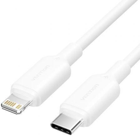 Cabo USB-C para Lightning VENTION LAKWF (1 m - USB-C - Branco)