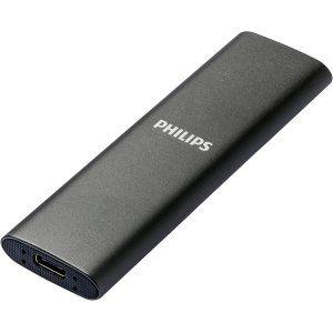 Disco SSD Externo PHILIPS FM50SS031P (M.2 - USB-C/USB 3.0 - Cinzento)
