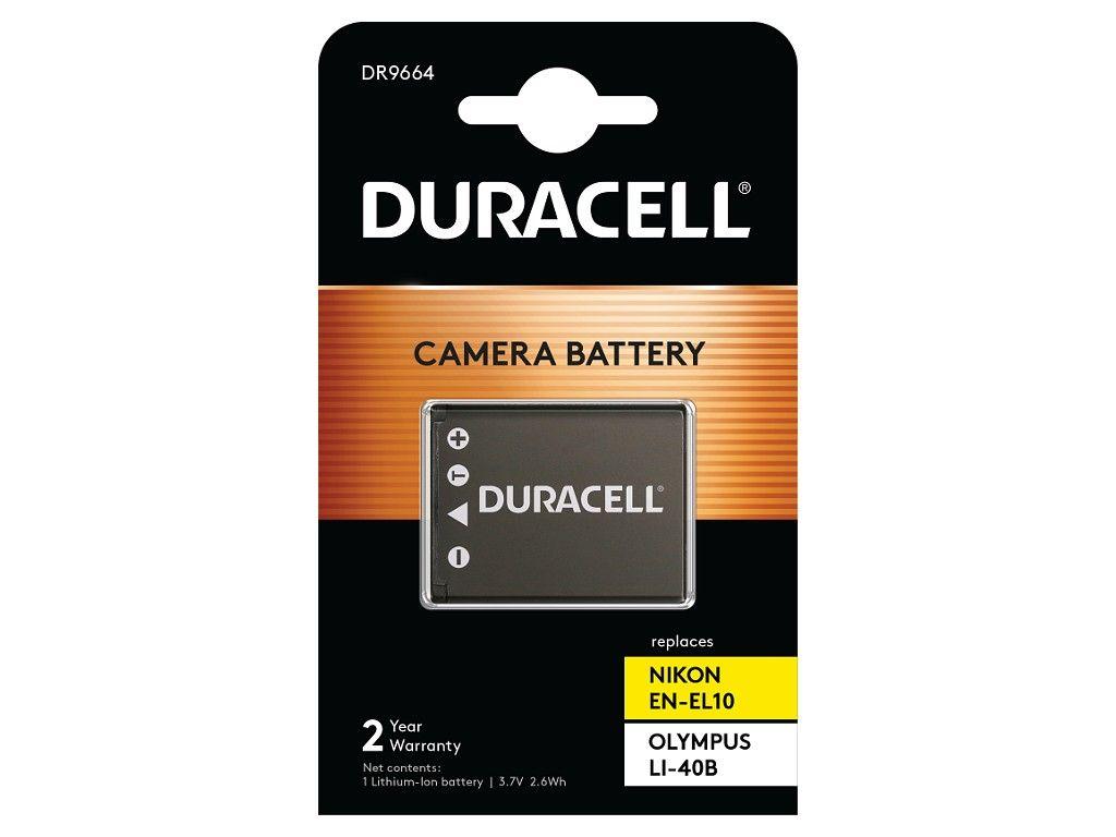 Bateria para Câmara DURACELL DR9664 (Preto)