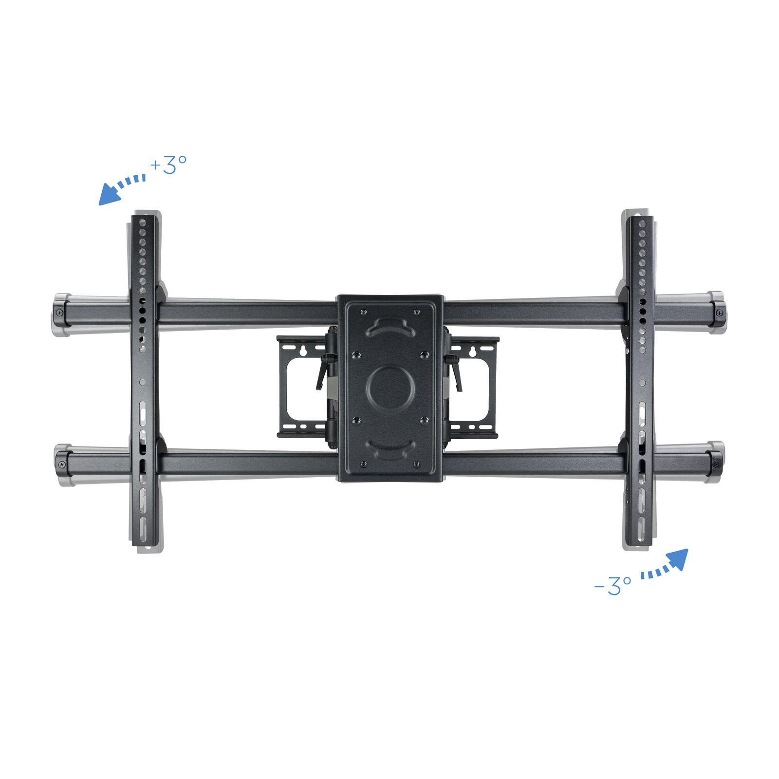 Suporte de Parede TV Articulado TOOQ LP3790TN-B (43" a 90" - VESA 800x400 - Preto), miniatura 8