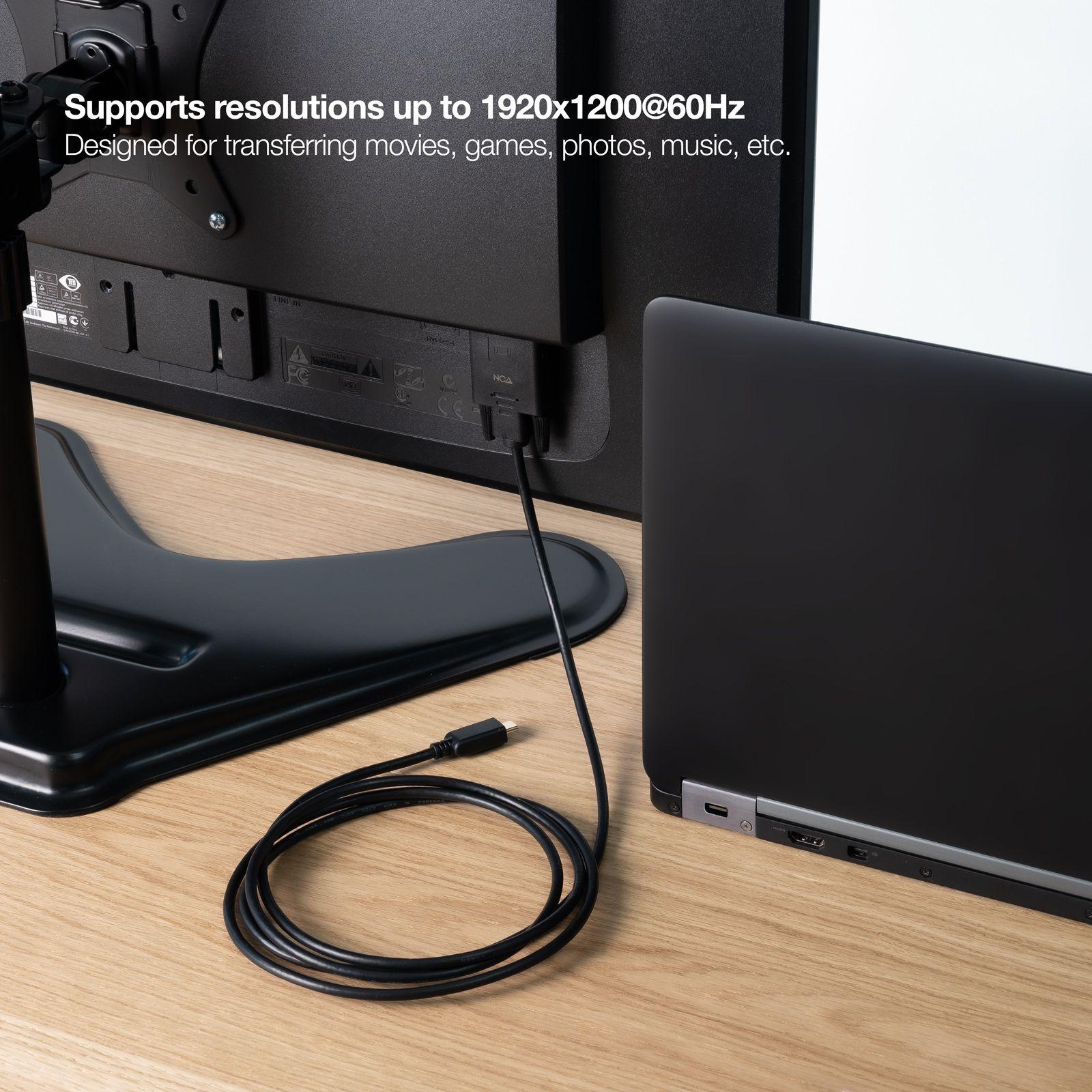 Cabo Conversor NANOCABLE 10.15.5202 (1,8 m - USB Type-C - Preto), miniatura 5