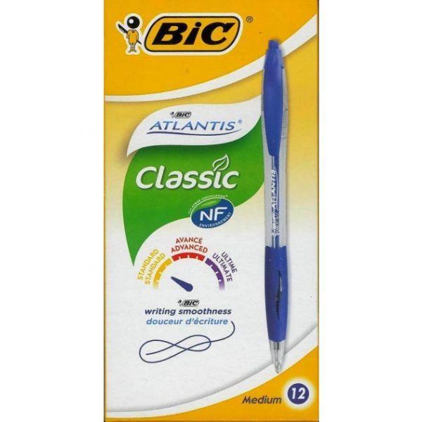 Esferográfica BIC Atlantis Soft (Plástico - Azul) — miniatura 2