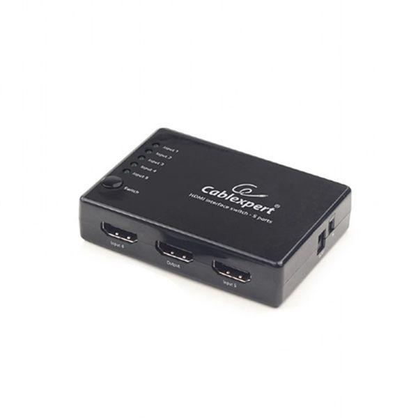Comutador HDMI GEMBIRD DSW-HDMI-53 (Preto) — miniatura 3