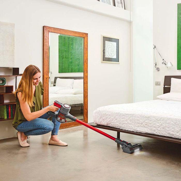 Aspirador Vertical 2 em 1 POLTI Forzaspira D-Power SR550 (Altura 110,5 cm - 40 min - 0,6 l - Preto e Vermelho), miniatura 3