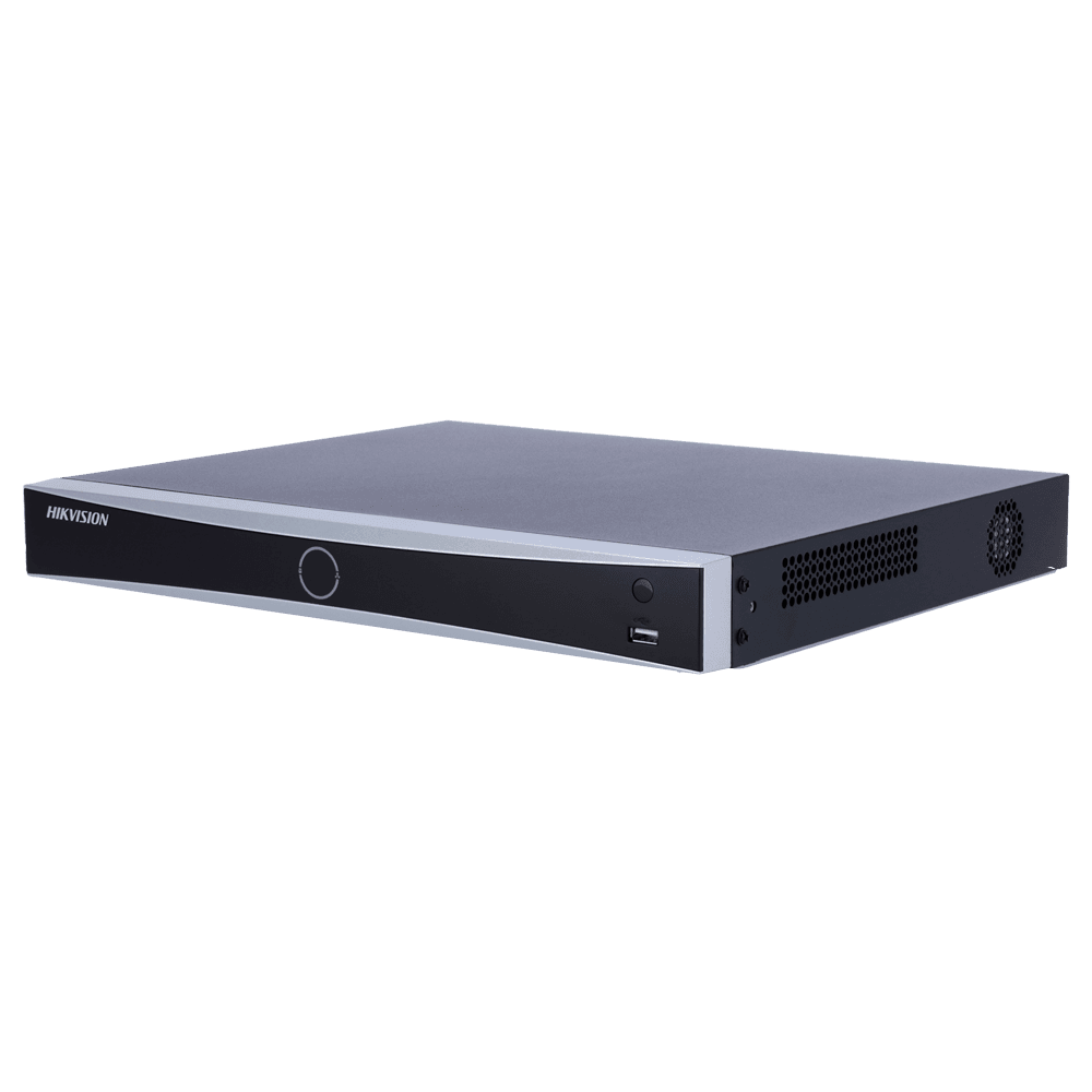 Gravador NVR HIKVISION DS-7608NXI-K2/8P(D) (8 canais - PoE 80 W - 4K - Preto)