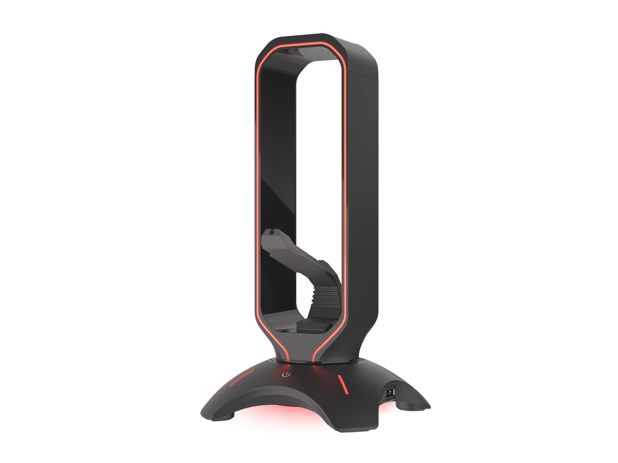 Suporte para Auscultadores GENESIS Vanad 500 (USB Type-A - USB-A - Universal - Preto)