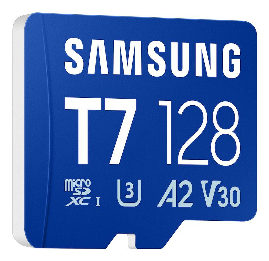 Cartão de Memória SAMSUNG PRO Ultimate T7 (128GB - UHS-I - até 170 MB/s - Azul), miniatura 3