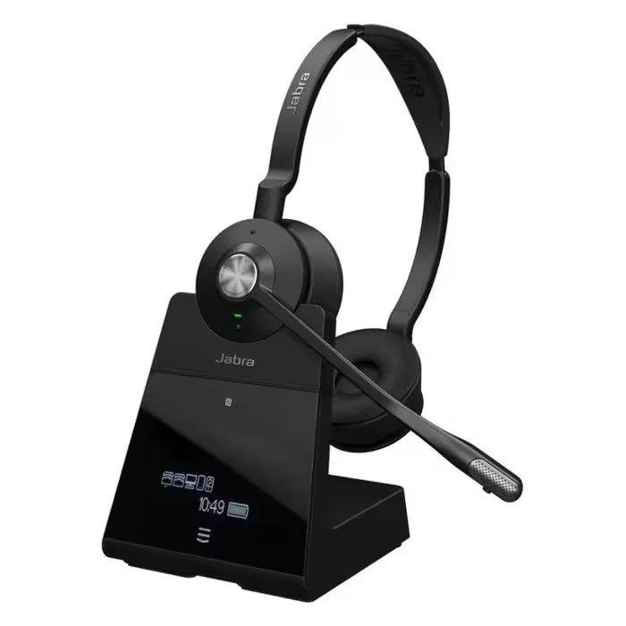 Headset Call Center JABRA Engage 75 SE Stereo (Binaural - Com fios e sem fios - Over Ear - Preto), miniatura 4