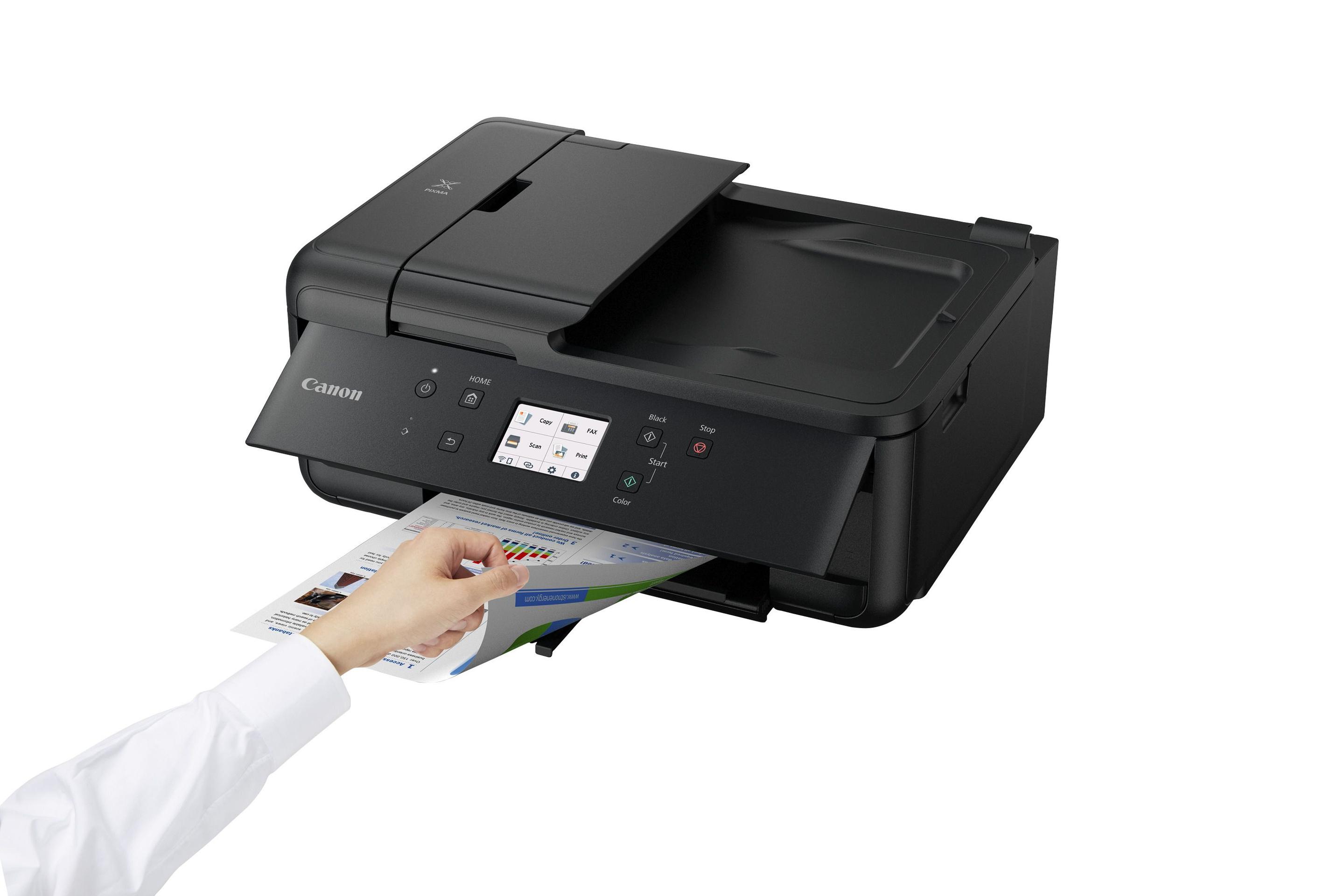 Impressora Multifunções CANON PIXMA TR7650 (A4 - Impressão a cores - 100 folhas - Preto) — miniatura 5