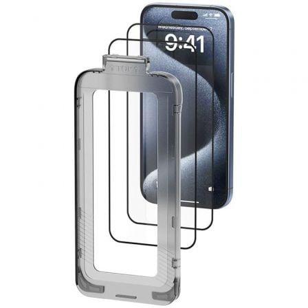 Pack de 2 Películas de Vidro Temperado VENTION KUPTCB-20 (Apple iPhone 16 Pro)