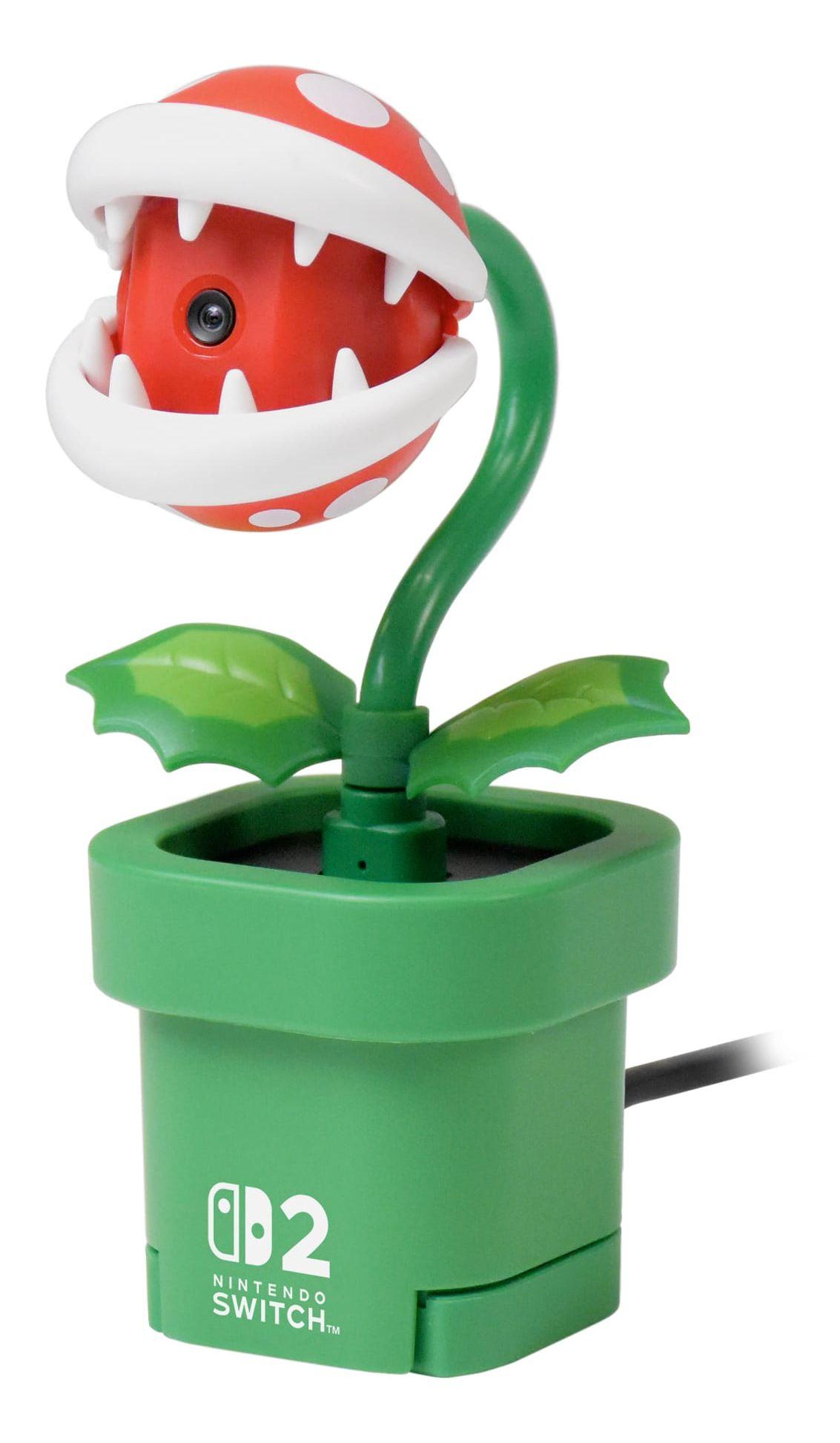 Câmara Web NINTENDO Switch 2 Piranha Plant (640 x 480 pixels - USB-C - Com fios - Multicor)