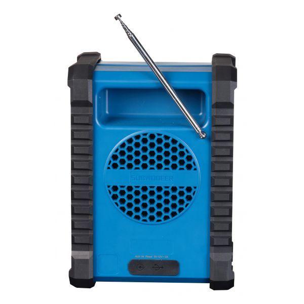 Rádio de Estaleiro DENVER WRB-60 (10 W RMS - Azul e Cinzento), miniatura 2