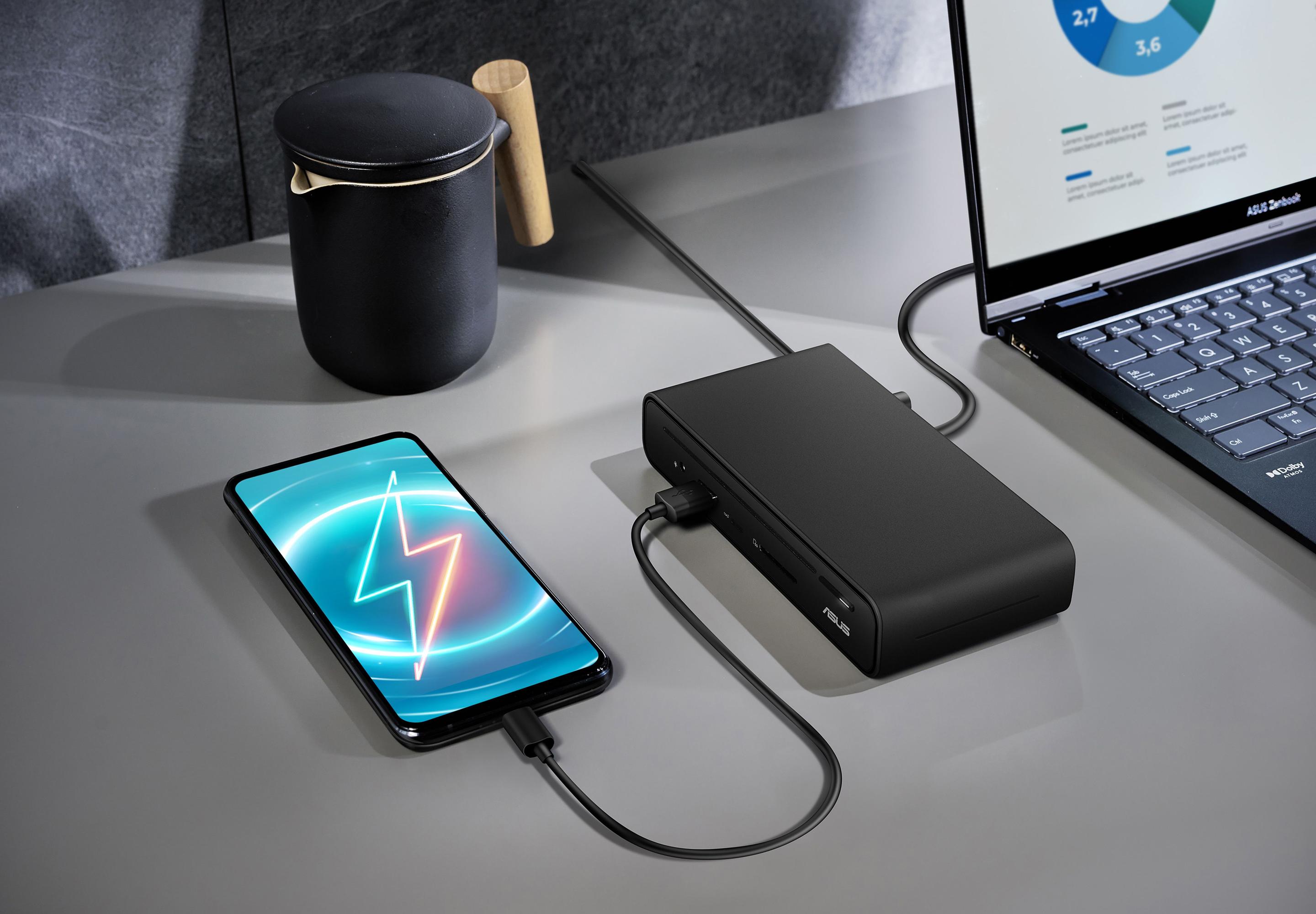 Estação de Acoplamento ASUS Triple Display USB-C Dock DC300 (0,6 m - Preto), miniatura 14