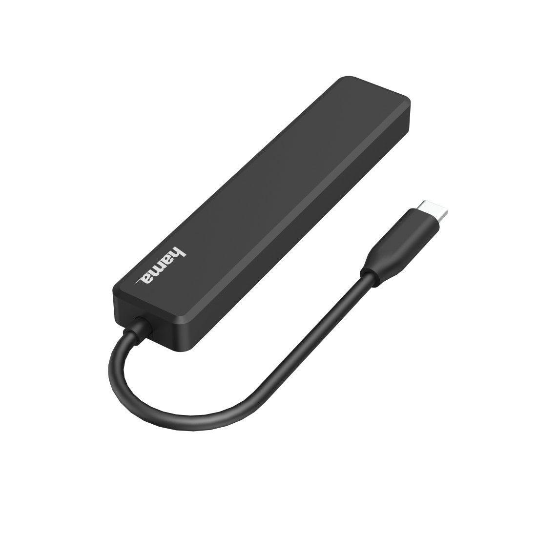 Hub USB-C HAMA 00200117 (0,15 m - USB 2.0 - USB Type-C, HDMI - Preto) — miniatura 2