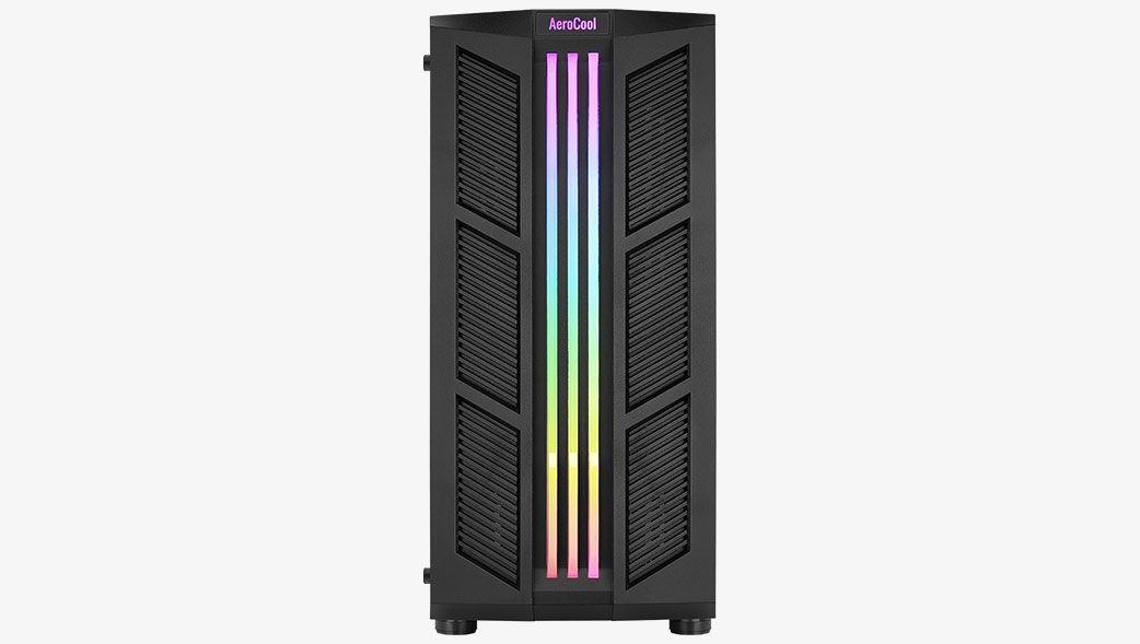 Caixa PC AEROCOOL Prime V2 ACCM-PV29113.11 (ATX, Micro ATX, Mini-ITX - Midi Tower - RGB - Preto) — miniatura 2
