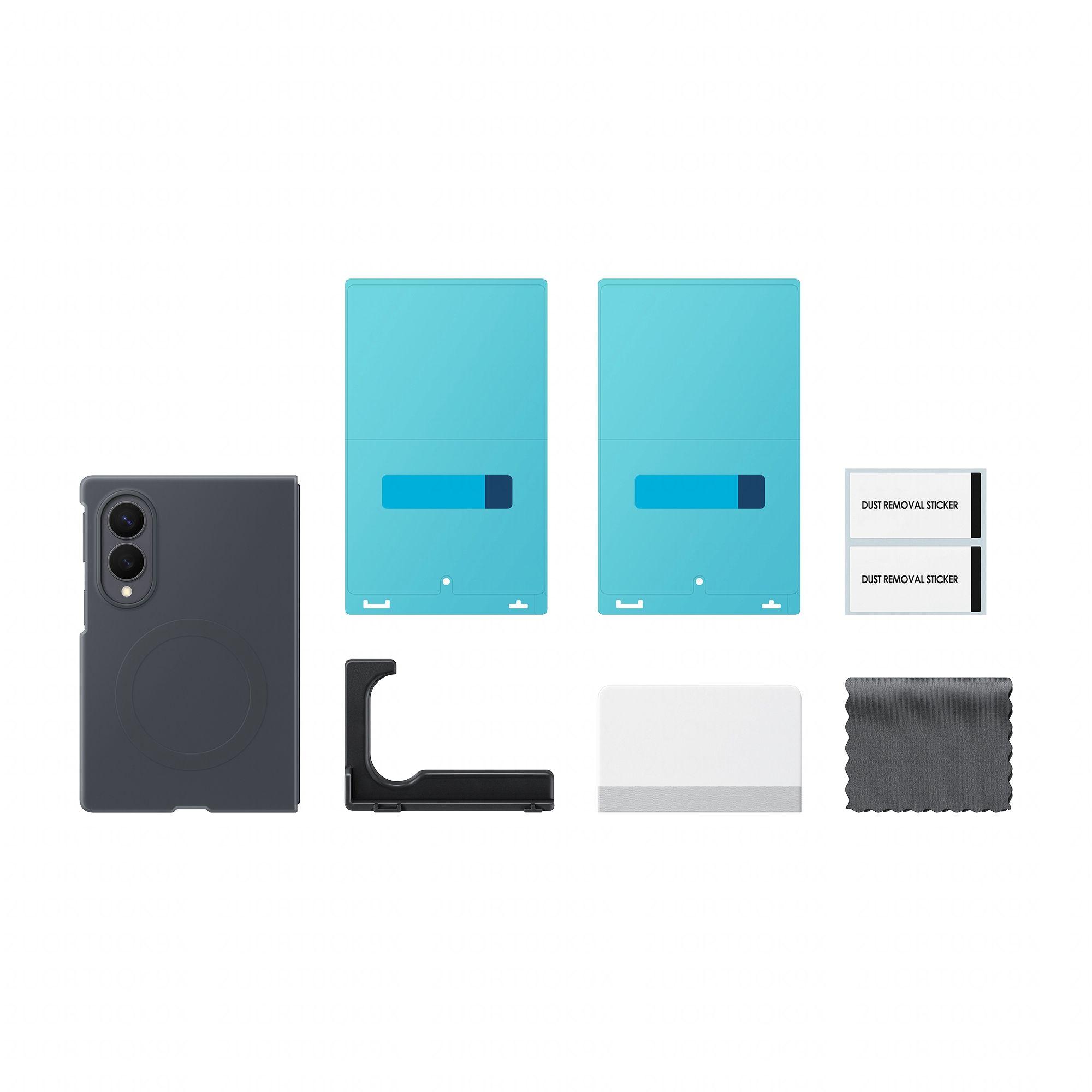 Capa SAMSUNG Silicone Magnética Galaxy Z Fold8 (Silicone - Preto), miniatura 4