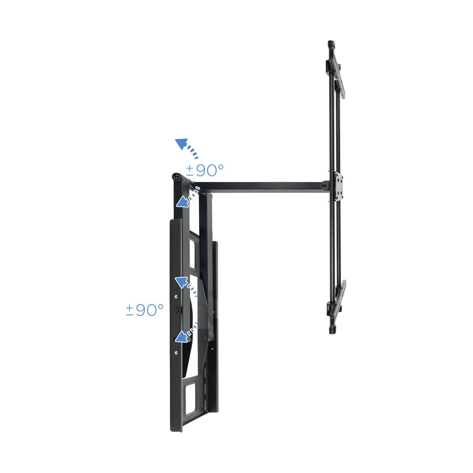 Suporte de Parede para TV TOOQ LP4380XL-B (800 x 400 mm - 200 x 200 mm - 2,03 m - Preto), miniatura 4