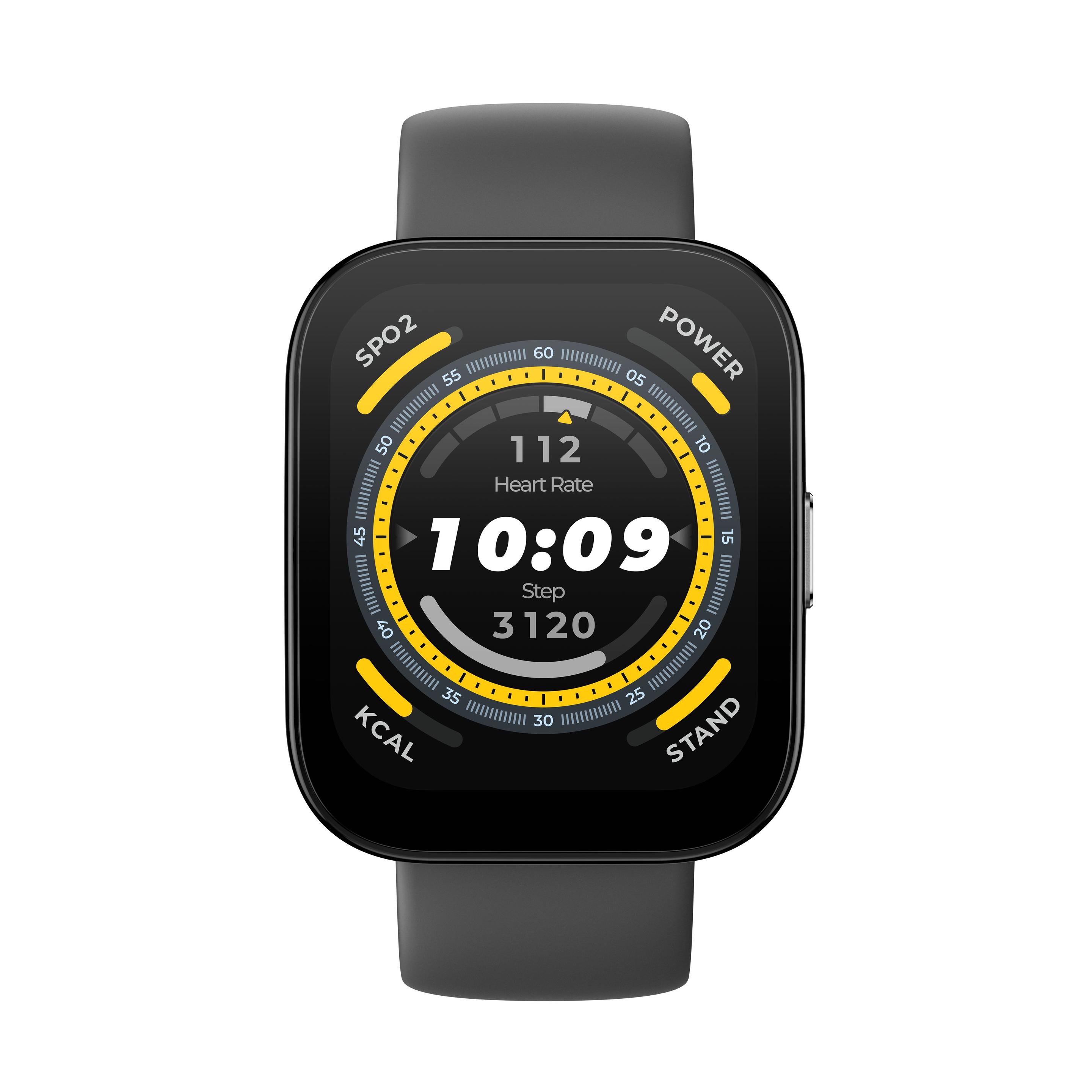 Smartwatch AMAZFIT Bip 5 (Retangular - LED - 1,91" - Cinzento Escuro)