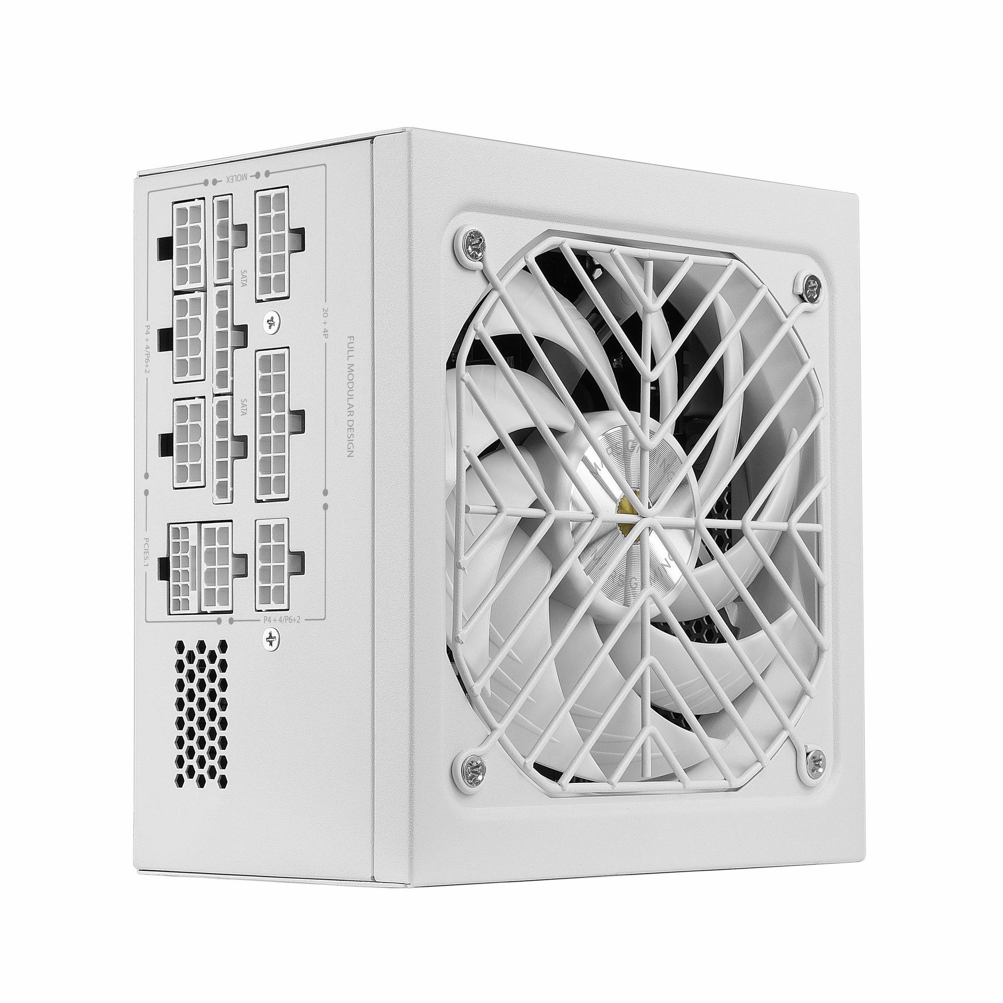 Fonte de Alimentação MARS GAMING MPT1000W (ATX - 1000 W - 80 Plus Platinum - Branco), miniatura 3