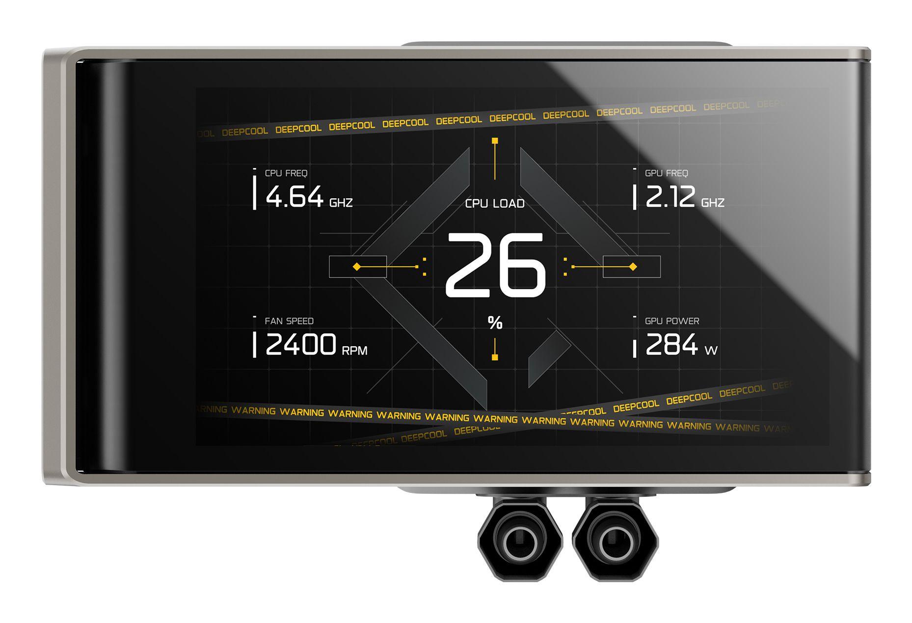 Kit de Refrigeração Líquida DEEPCOOL LT360 Vision ARGB (12 cm - 2500 RPM - Multi - Preto) — miniatura 3