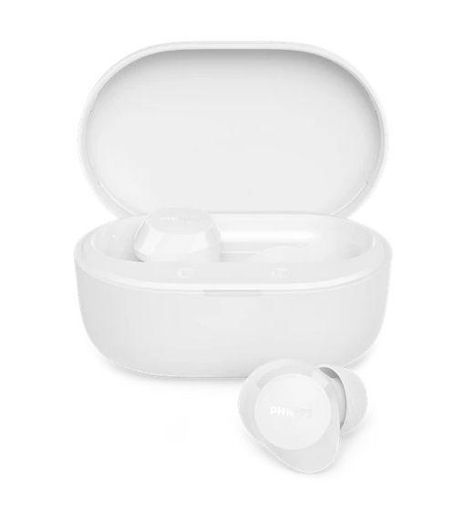 Auscultadores PHILIPS TAT1300WT/00 (Binaural - True Wireless Stereo - Intra-aural - Branco) — miniatura 3