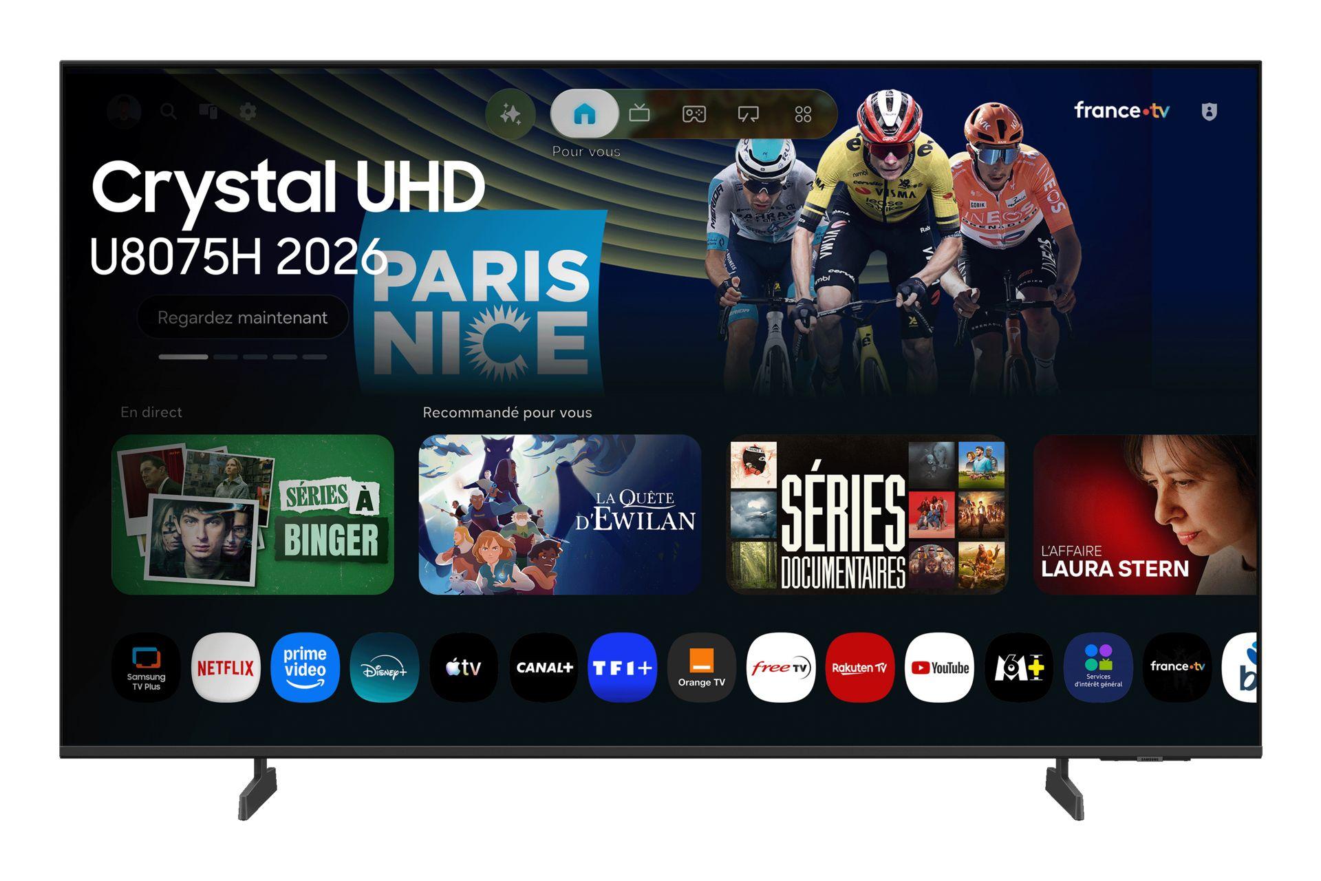 Televisão SAMSUNG TV TU75U8075HUXXC (75" - LED - 4K Ultra HD - Preto), miniatura 2