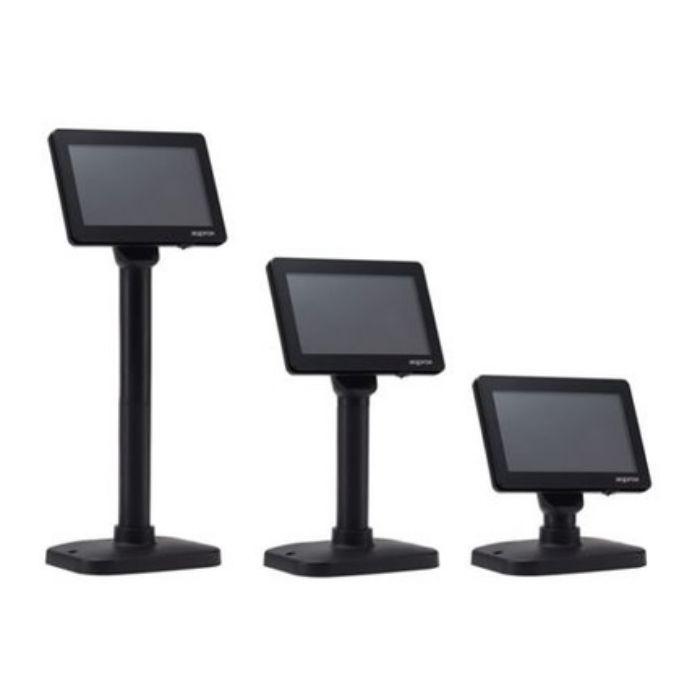 Visor de Cliente para TPV APPROX! VFD02LCD (Preto) — miniatura 5
