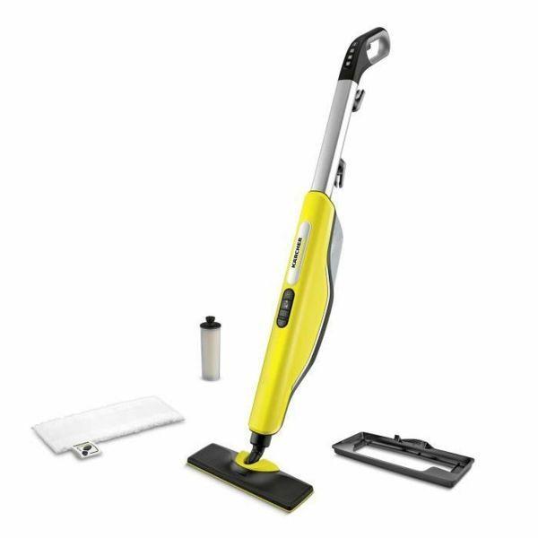Mopa a Vapor KÄRCHER SC 3 Upright (Altura 118,5 cm - Preto e Branco)