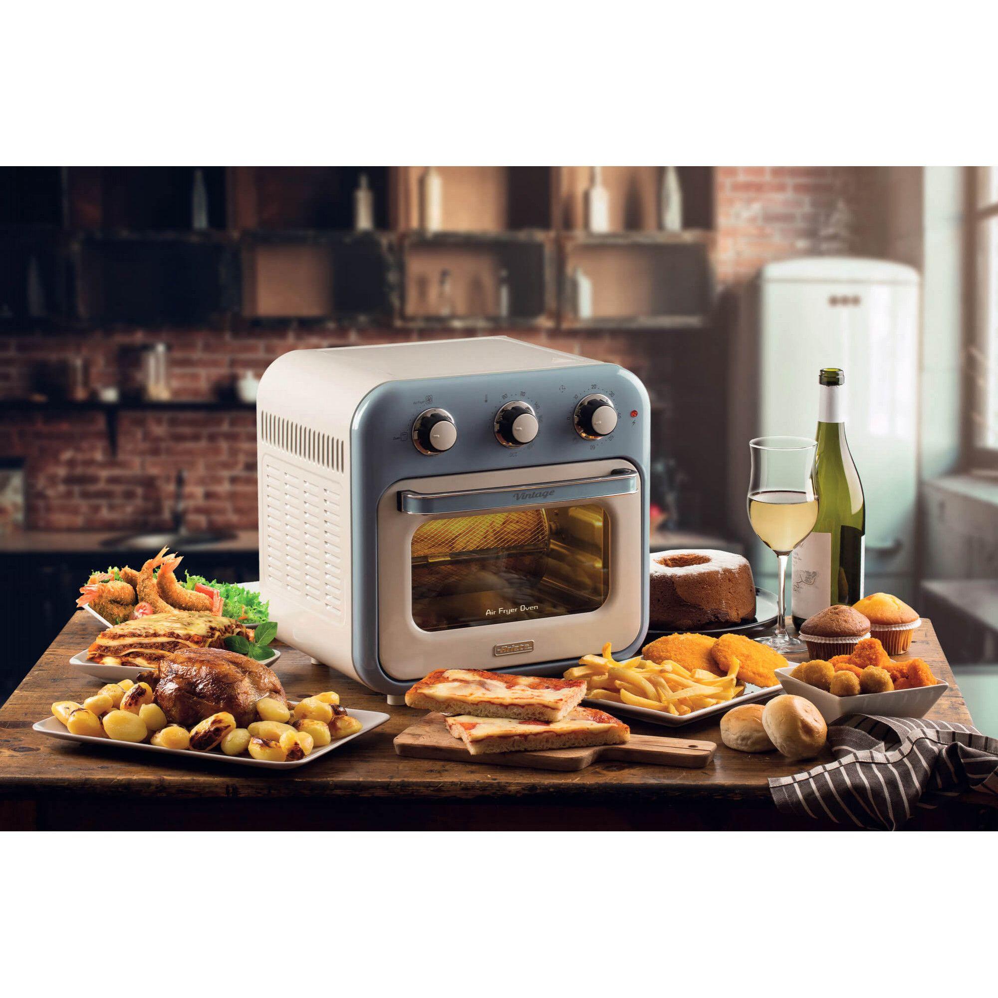 Fritadeira a Ar Independente ARIETE Vintage 4632/05 (1400 W - 230 °C - 80 °C - Azul Claro), miniatura 8
