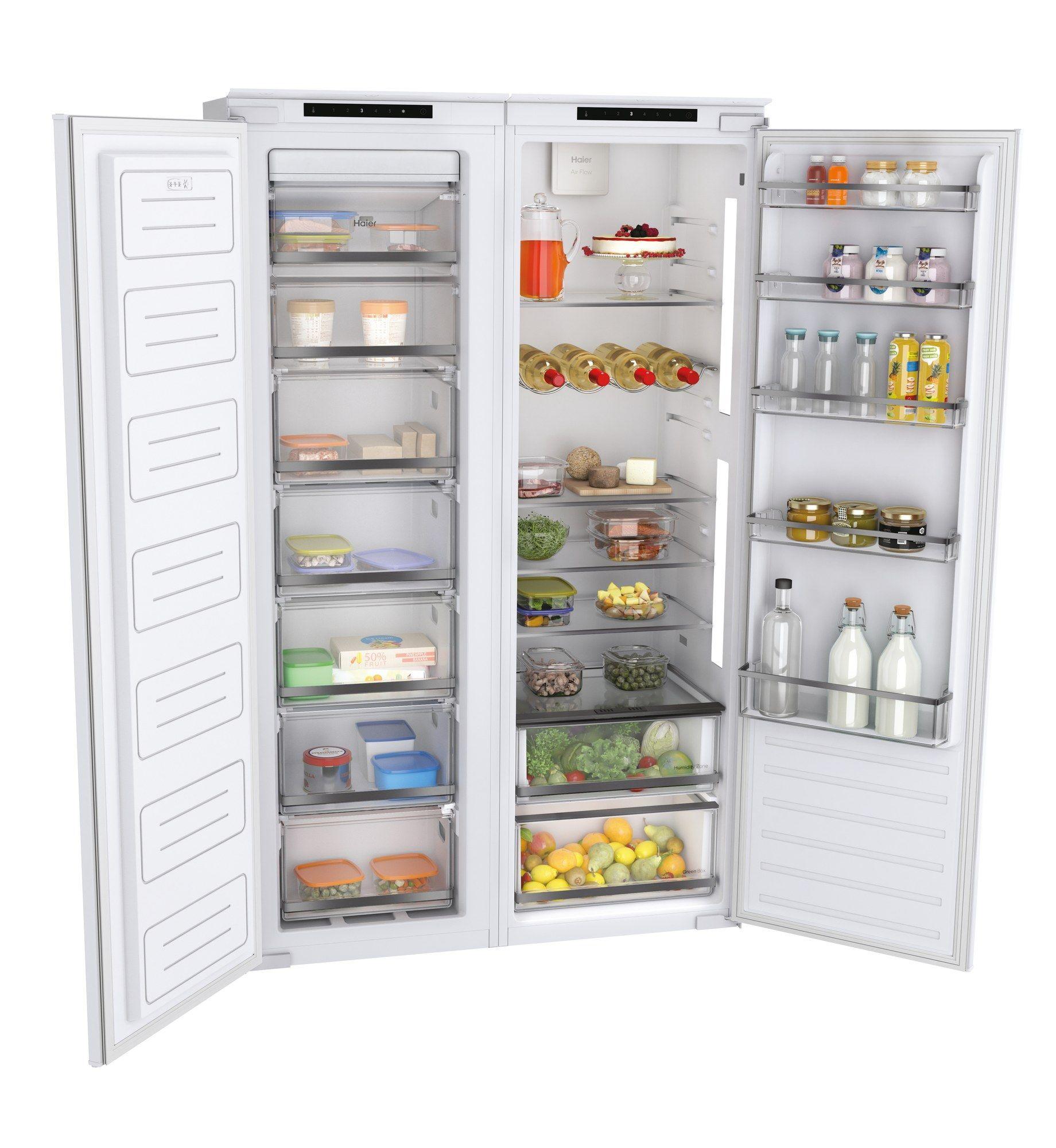 Arca Congeladora Vertical de Encastre HAIER HAUN518EW (Altura 176,9 cm - 177 cm - 54 cm - Branco) — miniatura 3