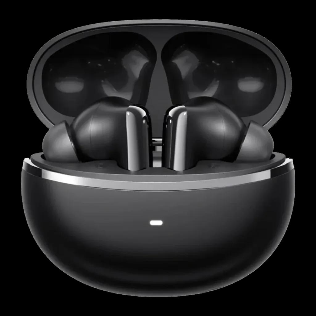 Auscultadores QCY MeloBuds N70 Lite (Bluetooth 6.0 - ANC - Preto)