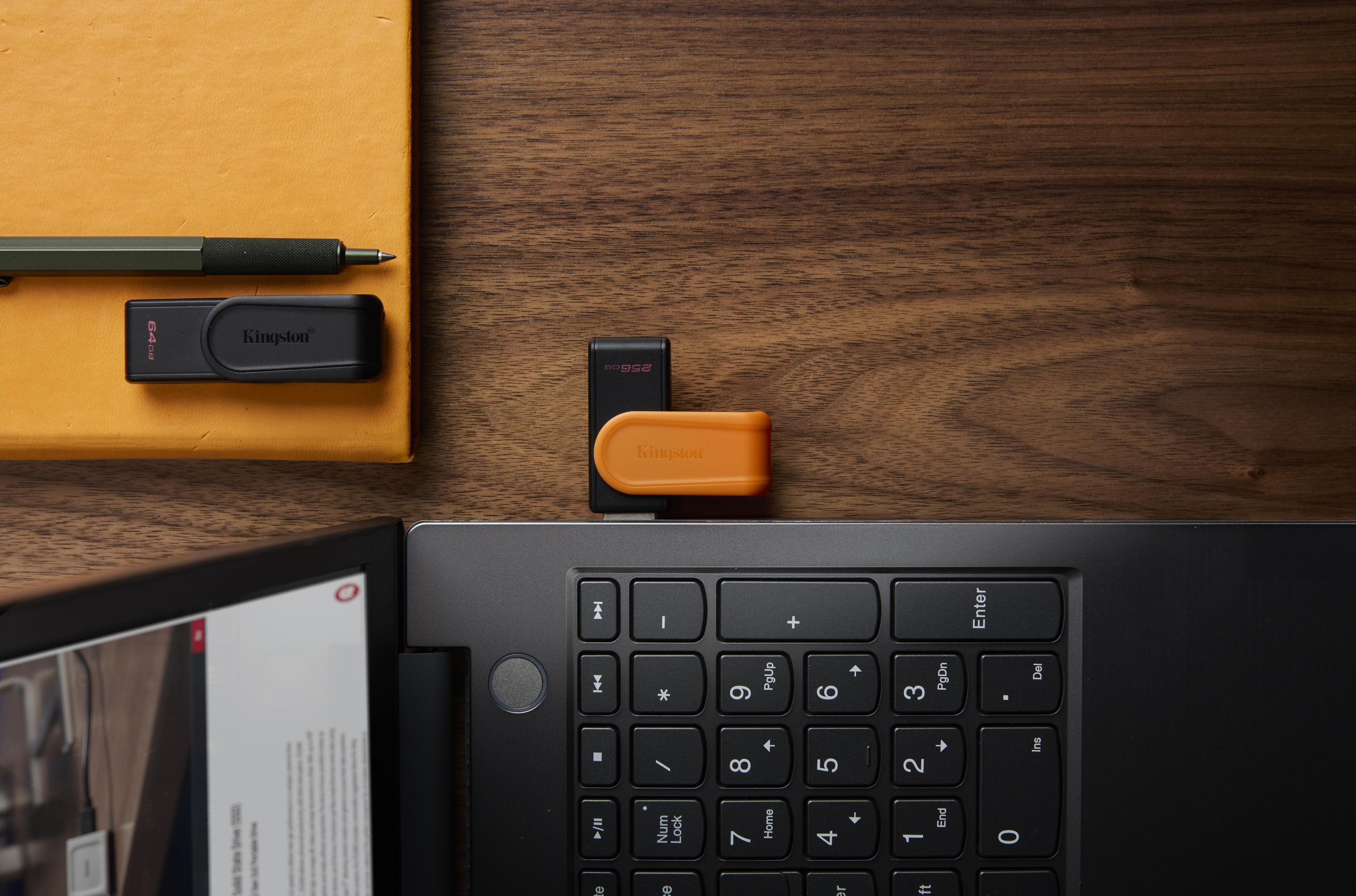 Pen USB KINGSTON DataTraveler Exodia S (64 GB - USB Type-A - 3.2 Gen 1 - Preto) — miniatura 8