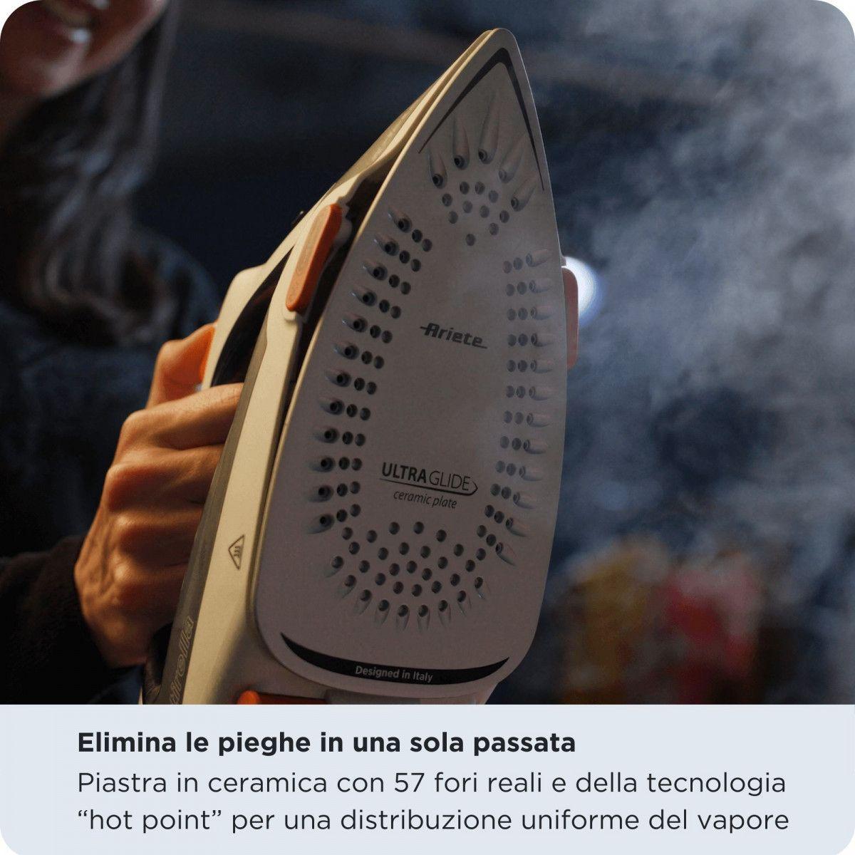 Ferro de Engomar ARIETE 6190/00 (2400 W - 0,32 l - 155 g/min - Cinzento e Preto), miniatura 8